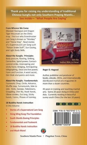 18 Buddha Hands: Southern Praying Mantis Kung Fu