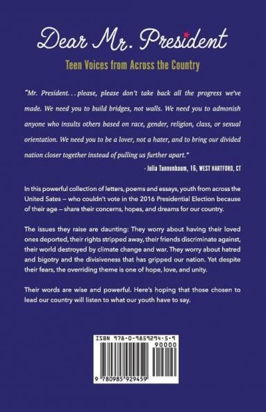 Dear Mr. President