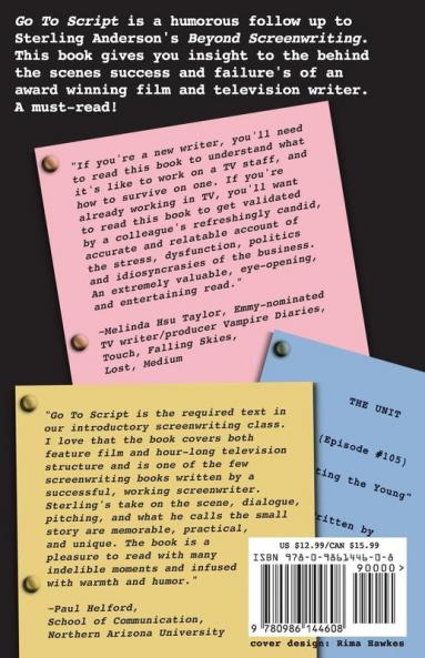 Go To Script: Screenwriting Tips From A Pro