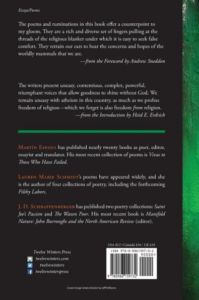 The Necessary Poetics of Atheism: Essays and Poems