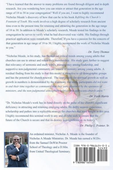 Refilling the Church's Fountain of Youth: A Recipe for Emerging Adult Attraction & Retention