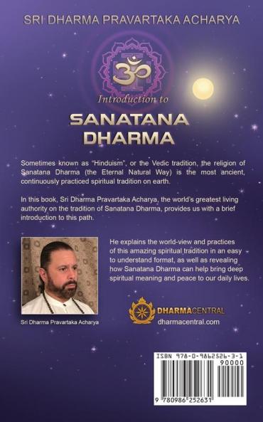 Introduction to Sanatana Dharma