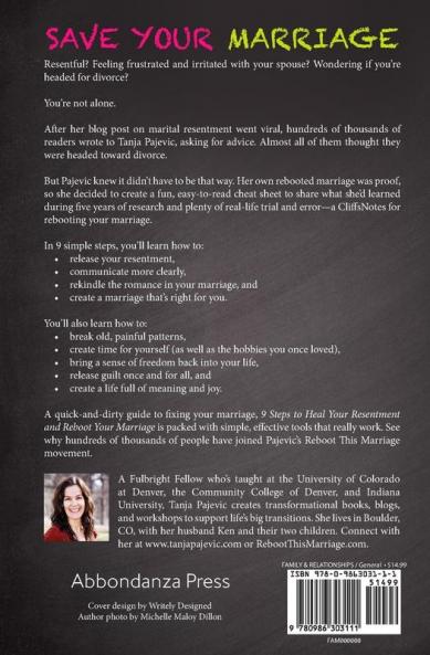 9 Steps to Heal Your Resentment and Reboot Your Marriage