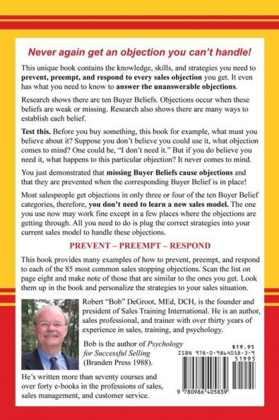 Objection Free Selling