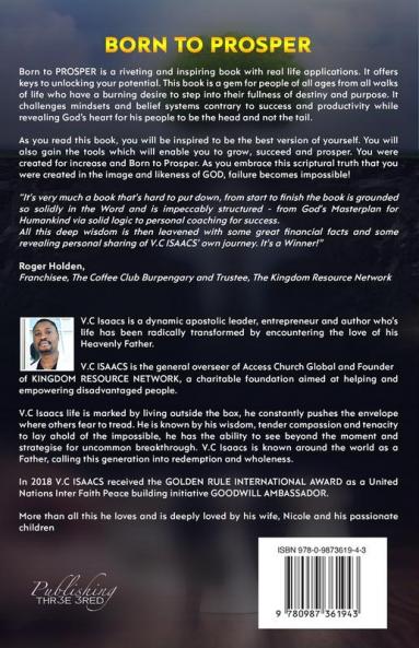 Born to Prosper: Keys to Unlocking Your Potential: 1