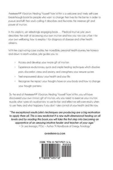 AreekeerA(TM) Vibration: Healing Yourself From Within
