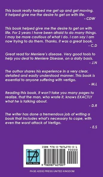 Meniere Man. The Self-Help Book For Meniere's Vertigo.: Meniere Man And The Film Director