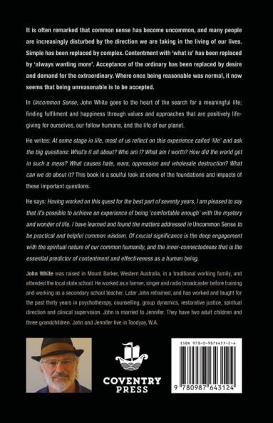 Uncommon Sense: Reclaiming Humanity