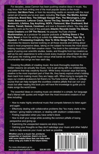 Processing Creativity: How To Write Songs People Love