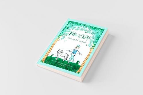 Peter and the Wolf Coloring & Craft Book