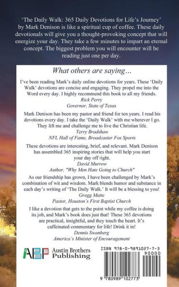The Daily Walk: 365 Daily Devotions for Life's Journey