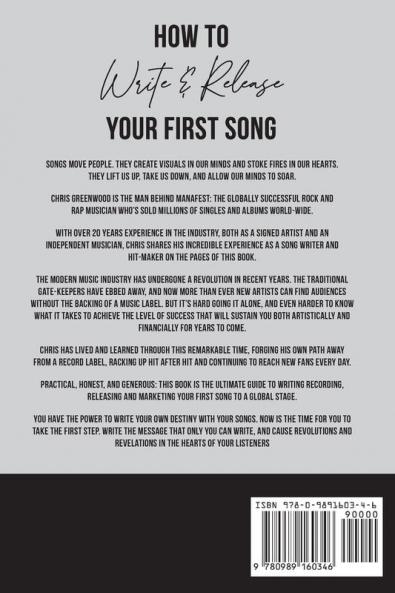 How To Write & Release Your First Song