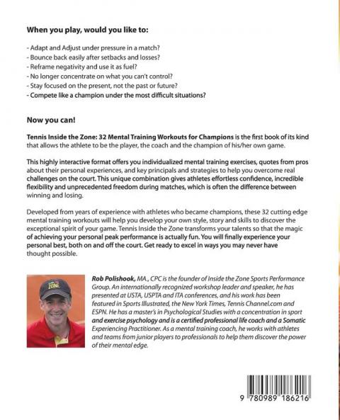 Tennis Inside the Zone: 32 Mental Training Workouts for Champions