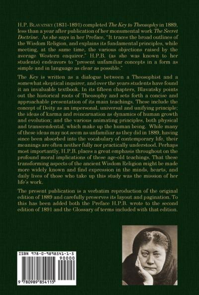 The Key To Theosophy