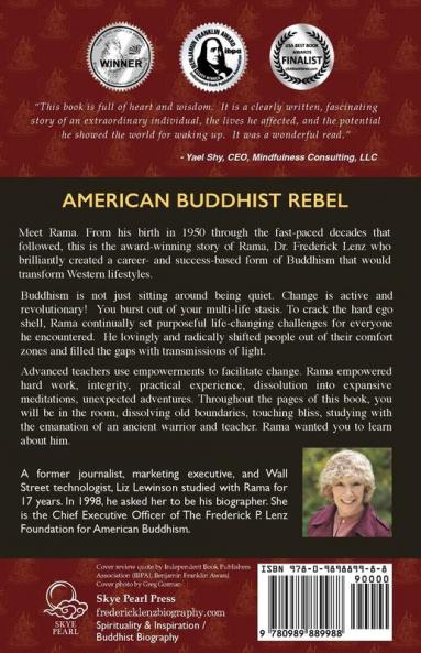 American Buddhist Rebel: The Story of Rama - Dr. Frederick Lenz (Book One)