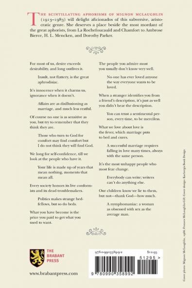 Apercus: The Aphorisms of Mignon McLaughlin