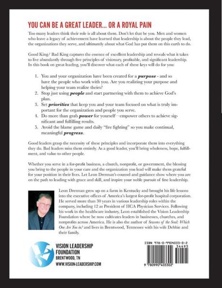 Good King Bad King-Which One Are You?: The 5 Essentials for Organizational and Personal Growth