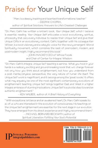 Your Unique Self: An Integral Path to Success 3.0