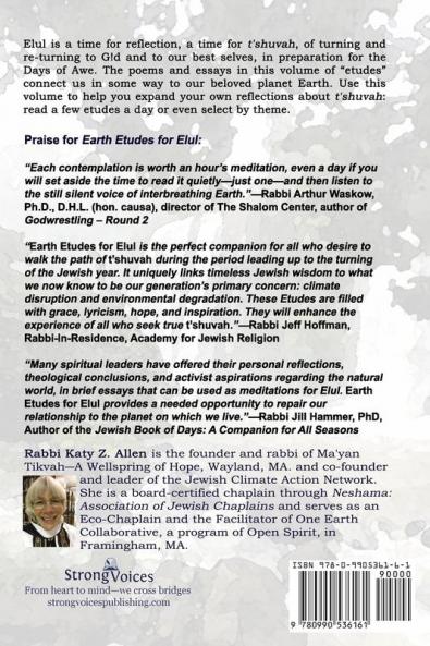 Earth Etudes for Elul