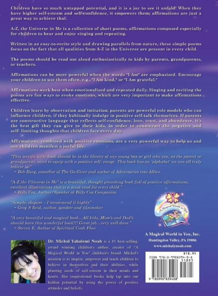 A-Z - The Universe in me Positive affirmations for realizing our unlimited potential