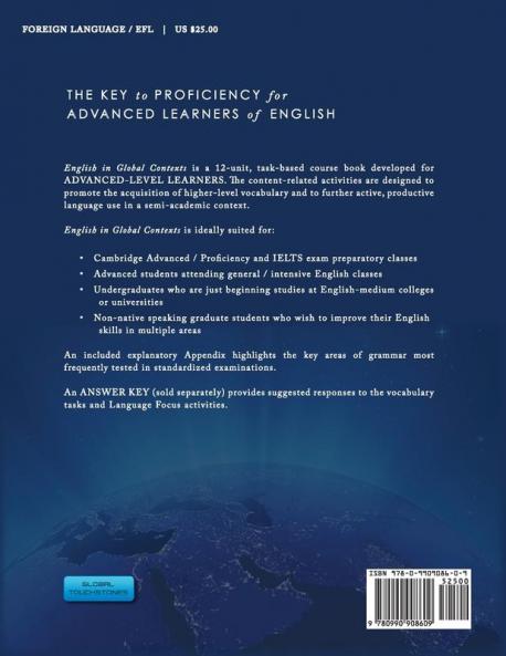 English in Global Contexts: Proficiency Tasks for Aspiring Learners