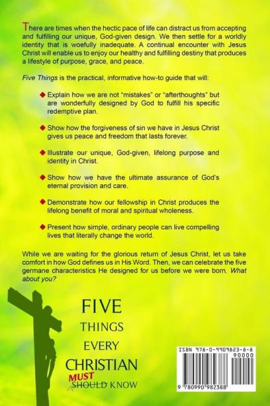 Five Things Every Christian Must Know