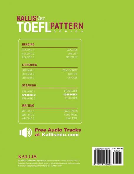 Kallis' TOEFL iBT Pattern Speaking 2