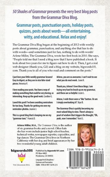 Fifty Shades of Grammar: Scintillating and Saucy Sentences Syntax and Semantics from The Grammar Diva