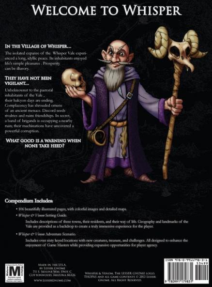 Whisper & Venom Compendium