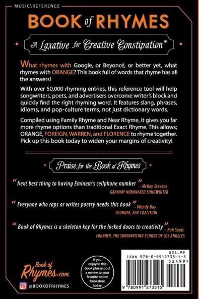 Book of Rhymes: A Laxative for Creative Constipation