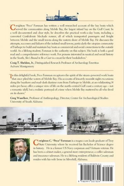 She's Bound to Be a Goer: Fairhope Alabama and the Steamboats of Mobile Bay 1894-1934