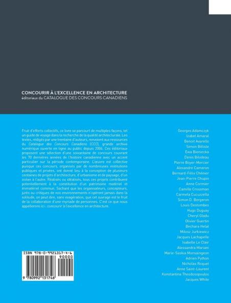 Concourir �� l'excellence en architecture