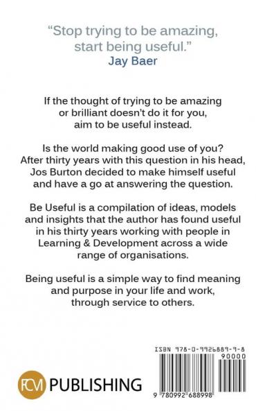 Be Useful