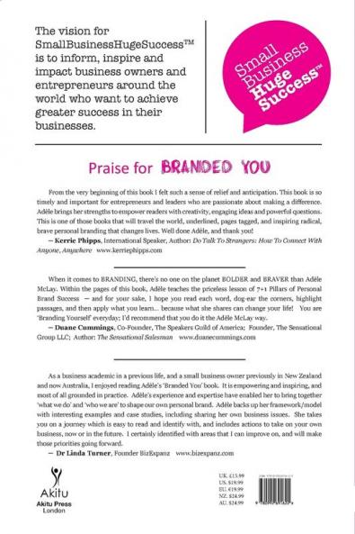Branded You: How to Stand Out in Business and Achieve Greater Profitability and Success