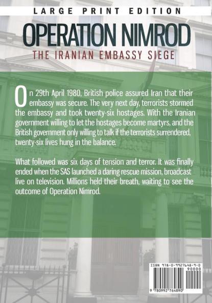 Operation Nimrod (Large Print): The Iranian Embassy Siege