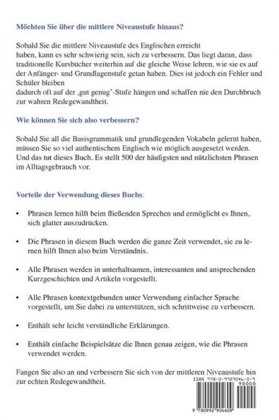 500 Wirklich nützliche englische Sätze