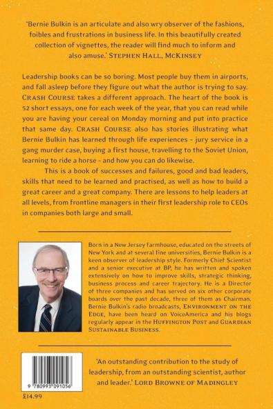 Crash Course: One Year to Become a Great Leader of a Great Company