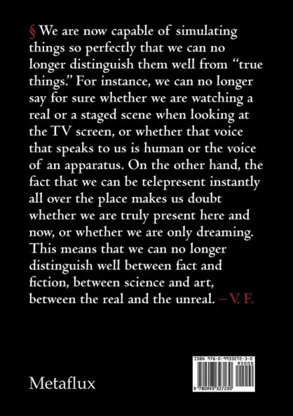Artforum // Essays: 4 (Metaflux // Vilém Flusser)