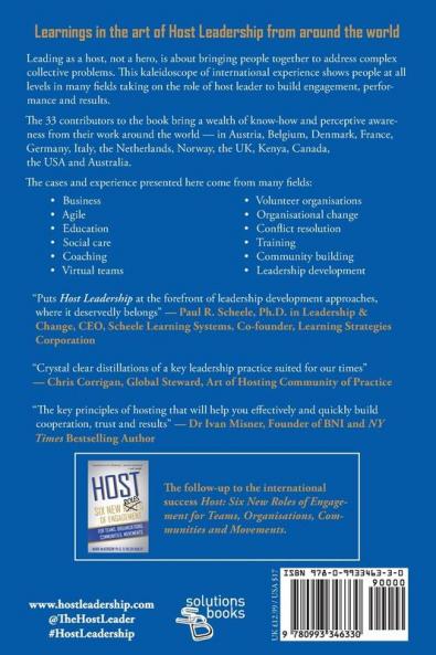 The Host Leadership Field Book