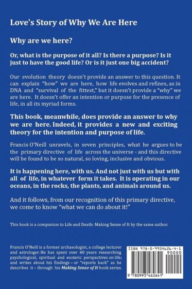 Love's Story of Why We Are Here: And what we can do about it: 3 (Making Sense of It)