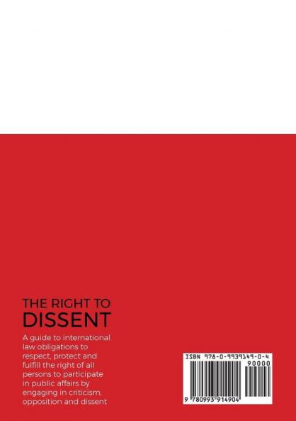 The Right to Dissent: A guide to international law obligations