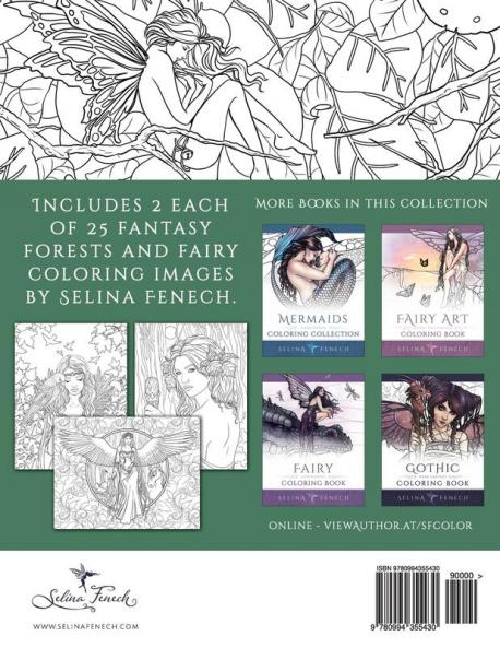 Enchanted - Magical Forests Coloring Collection
