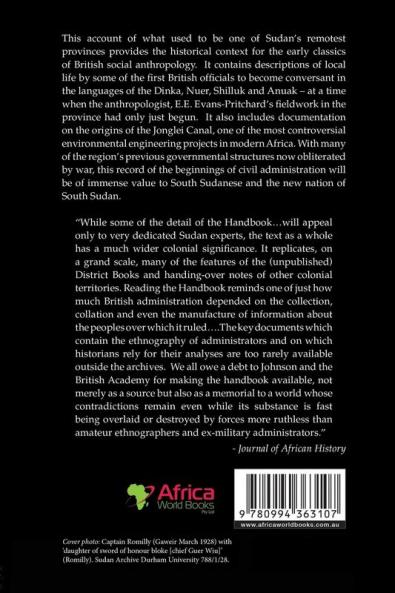 The Upper Nile Province Handbook: A Report on People and Government in the Southern Sudan 1991