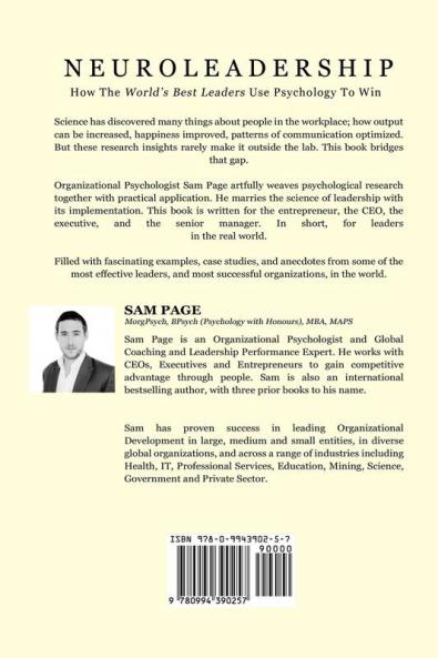 NeuroLeadership: How The World's Best Leaders Use Psychology To Win