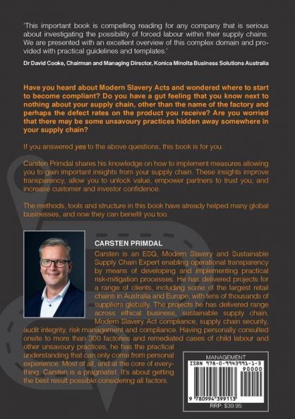 A Roadmap to Modern Slavery Compliance and a Sustainable Supply Chain