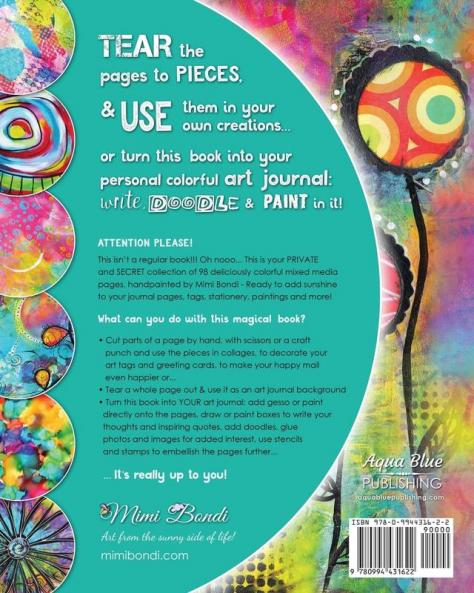 Secret Stash! Mixed Media Backgrounds: 98 Painted Pages to Use in Your Own Creations!: 1