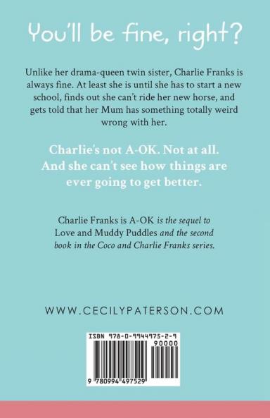 Charlie Franks is A-OK