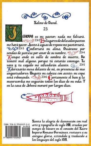 Libro Medieval De Salmos
