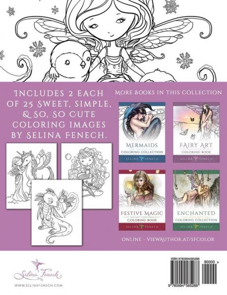 Faedorables - Sweet and Simple Coloring Book