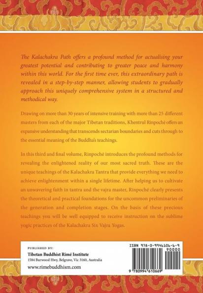 Unveiling Your Sacred Truth through the Kalachakra Path Book Three